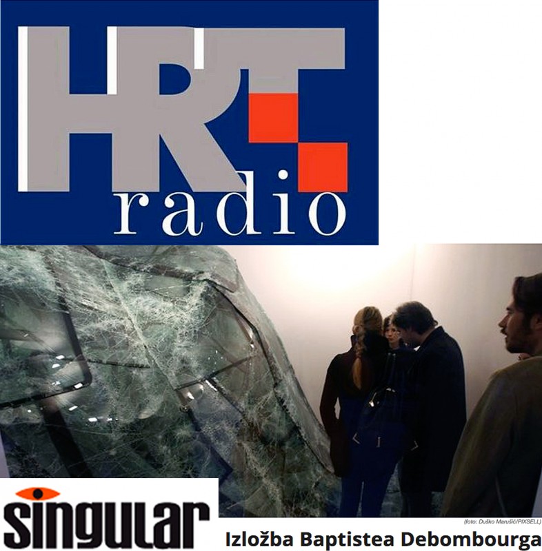 Publié le 18 Avril 2014, "Exposition de Baptiste Debombourg" de Slađana Bukovac, Hrvatski Radio
