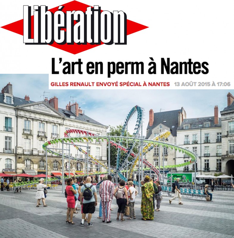 Publié le 13 Août 2015, "L'art en perm à Nantes" de Gilles Renault